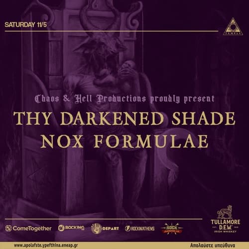 Thy Darkened Shade + Nox Formulae live at Temple